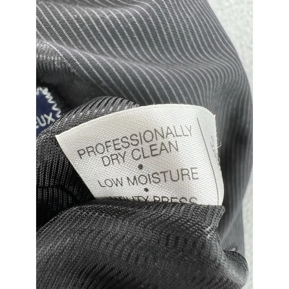 Daniel Cremieux Performance Loro Piana‎ 44 S Black Sports Coat Blazer Italy